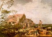 Abraham Bloemart Landscape with Peasants Resting USA oil painting reproduction